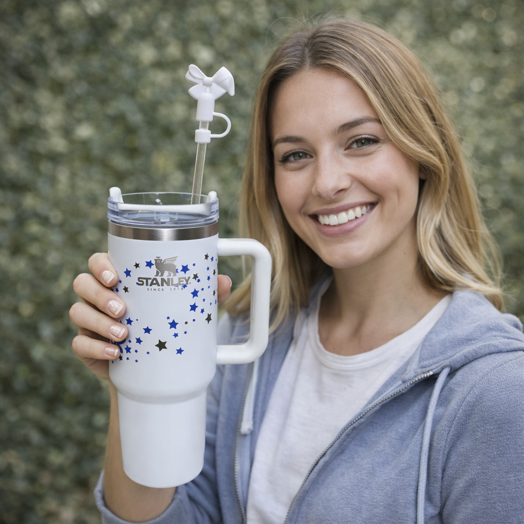 Limited Edition Stanley x Olivia Rodrigo – Silver Stardust Dream – 40oz