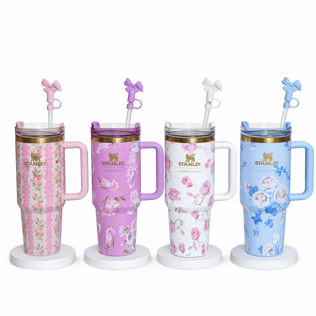 Limited Edition Stanley x LoveShackFancy – Bluebell Porcelain Bloom – 40oz