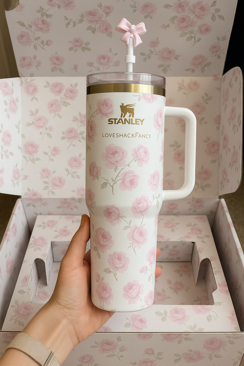 Heirloom Grace -40oz - Limited Edition Stanley x Love Shack Fancy