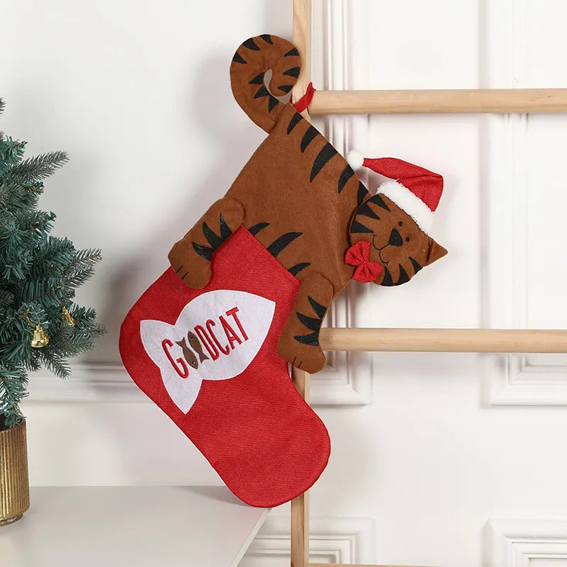 Pet Stocking - Set of 2 - Good Cat & Good Dog