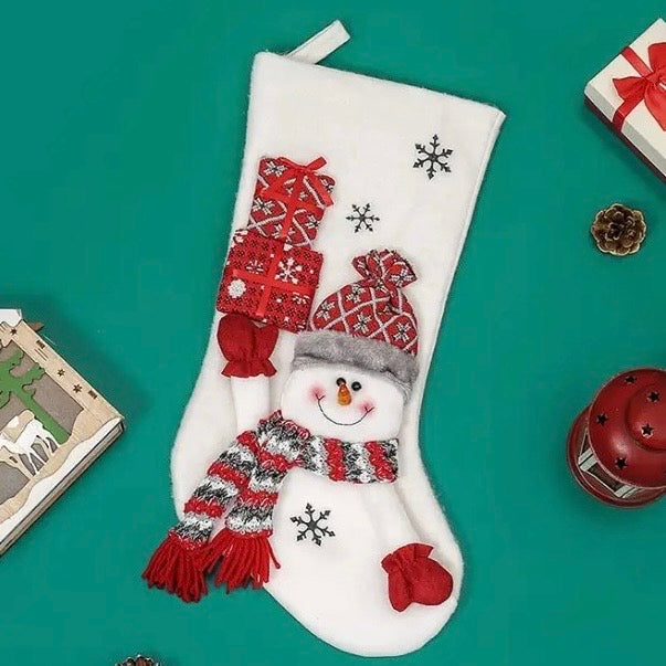 Surprise Wishes Stocking - Snowman