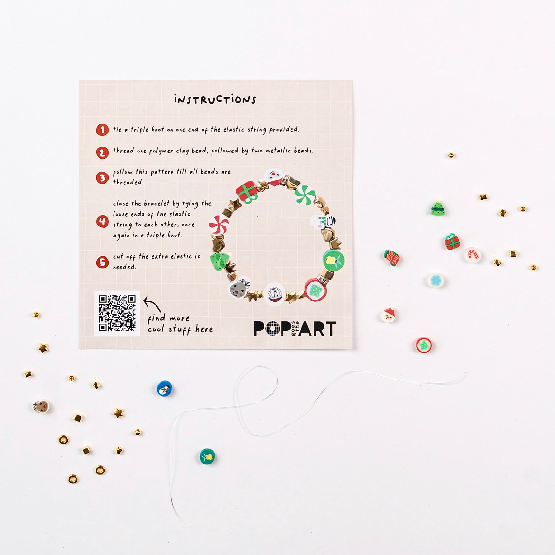 Mini Craft | Christmas Bracelet