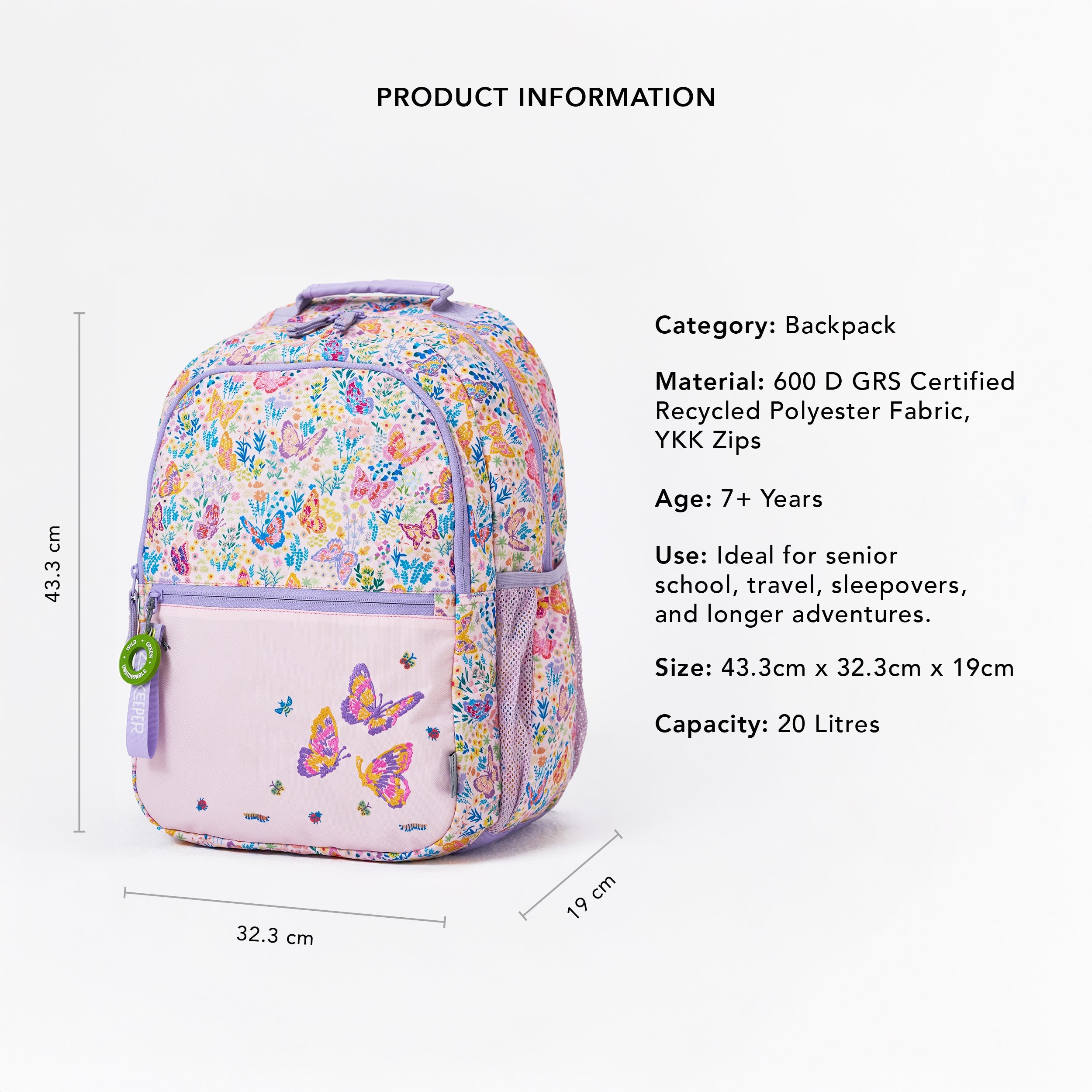 Cocoon for a Fairy Bagpack