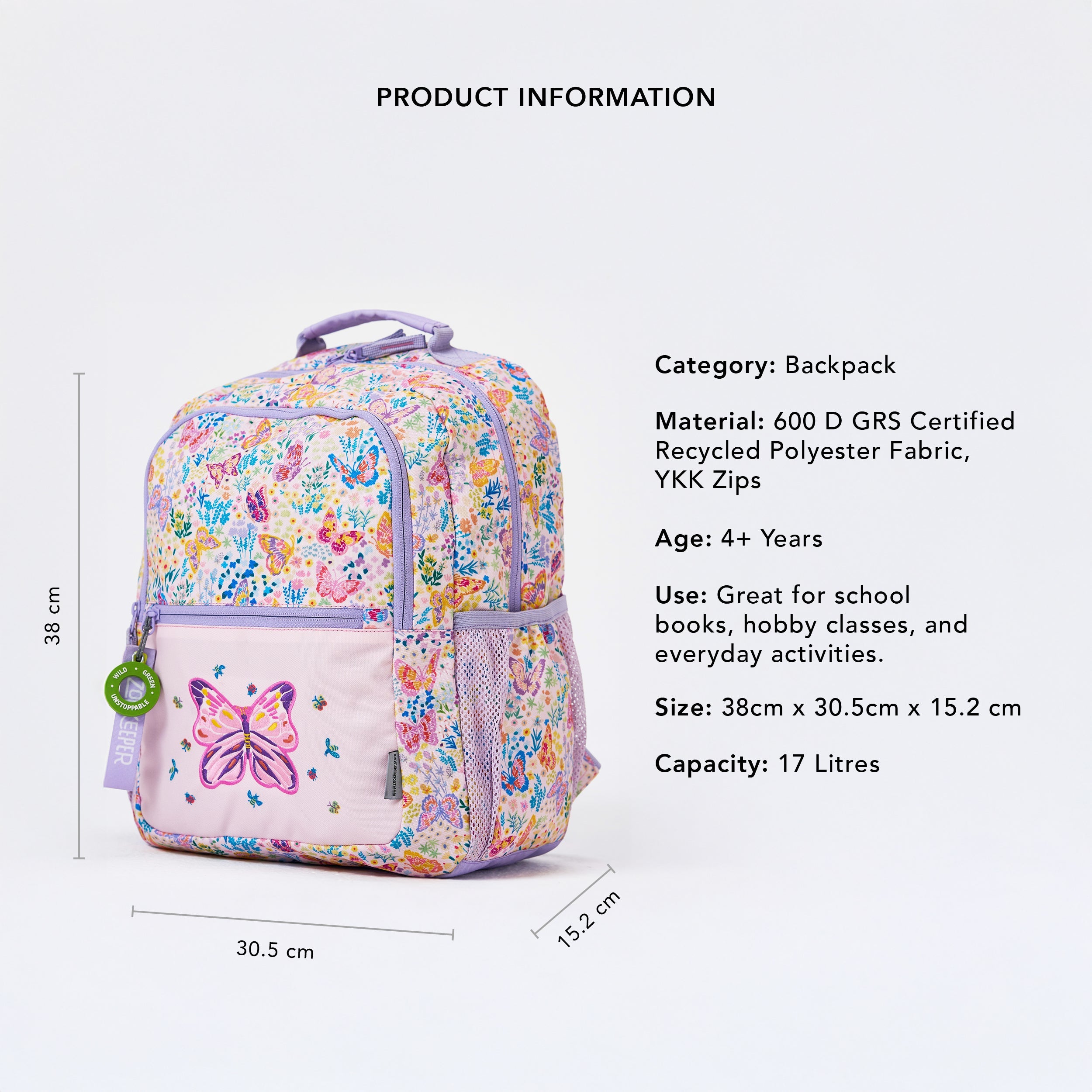 Cocoon for a Fairy Bagpack