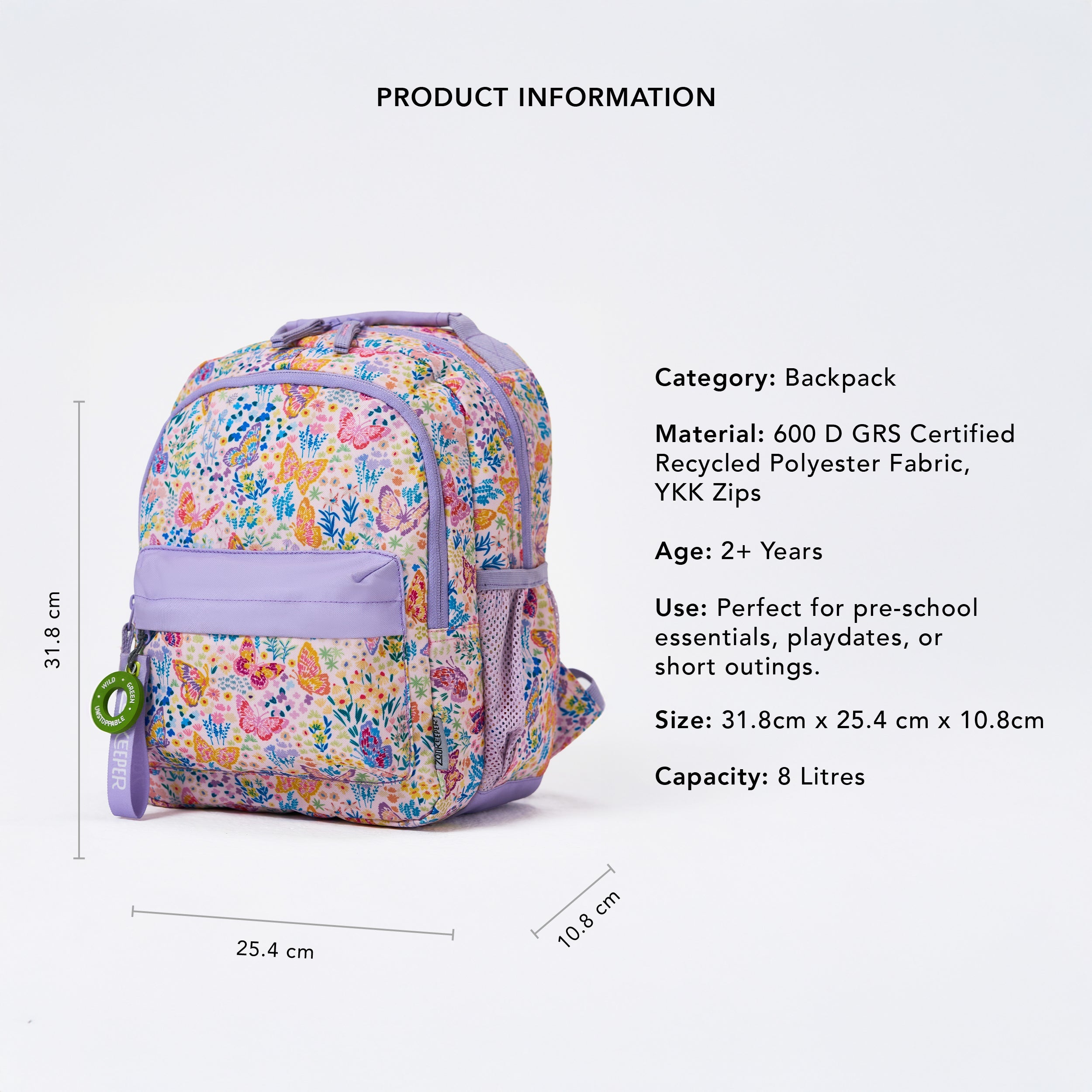 Cocoon for a Fairy Bagpack