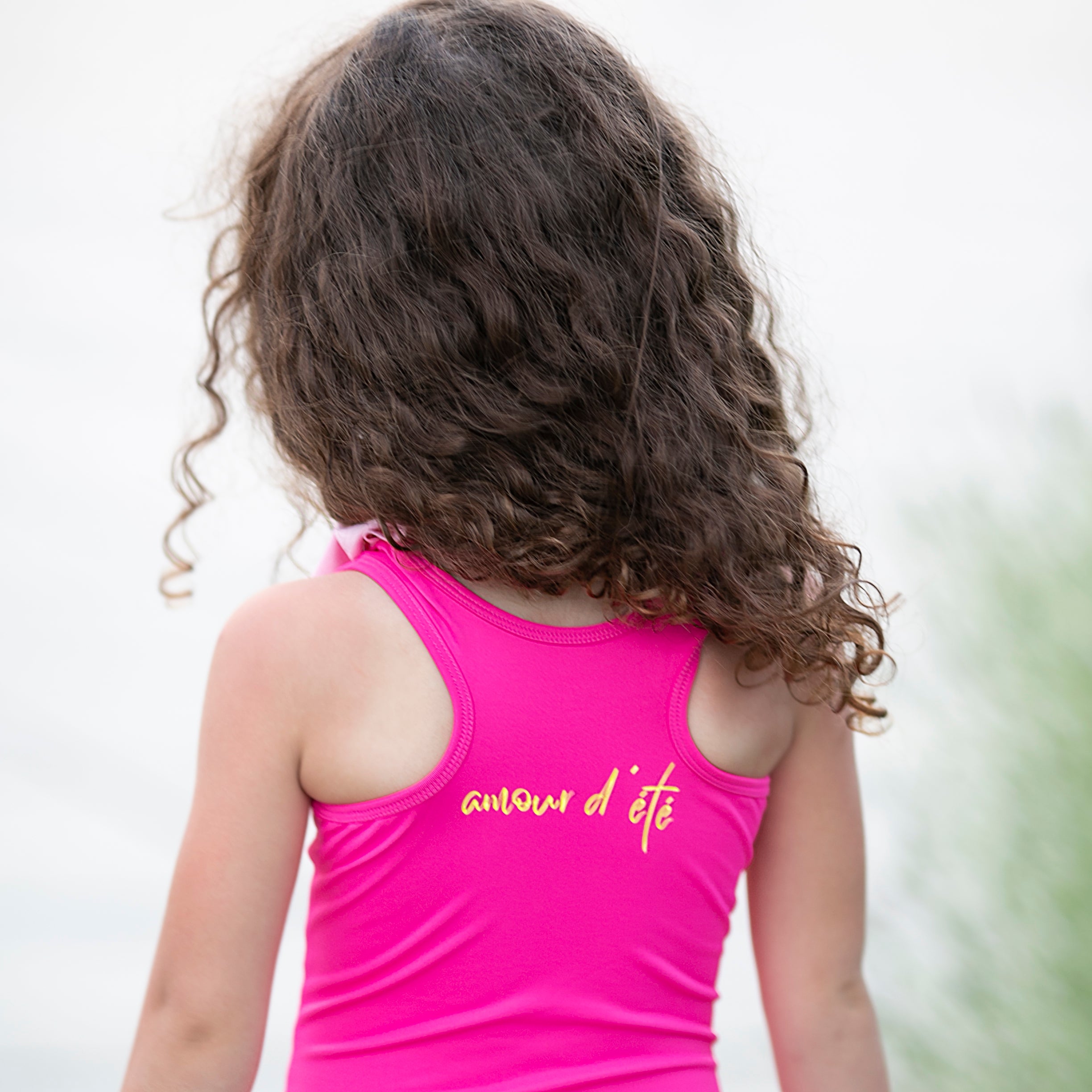 FUCHSIA BANANA ONE PIECE