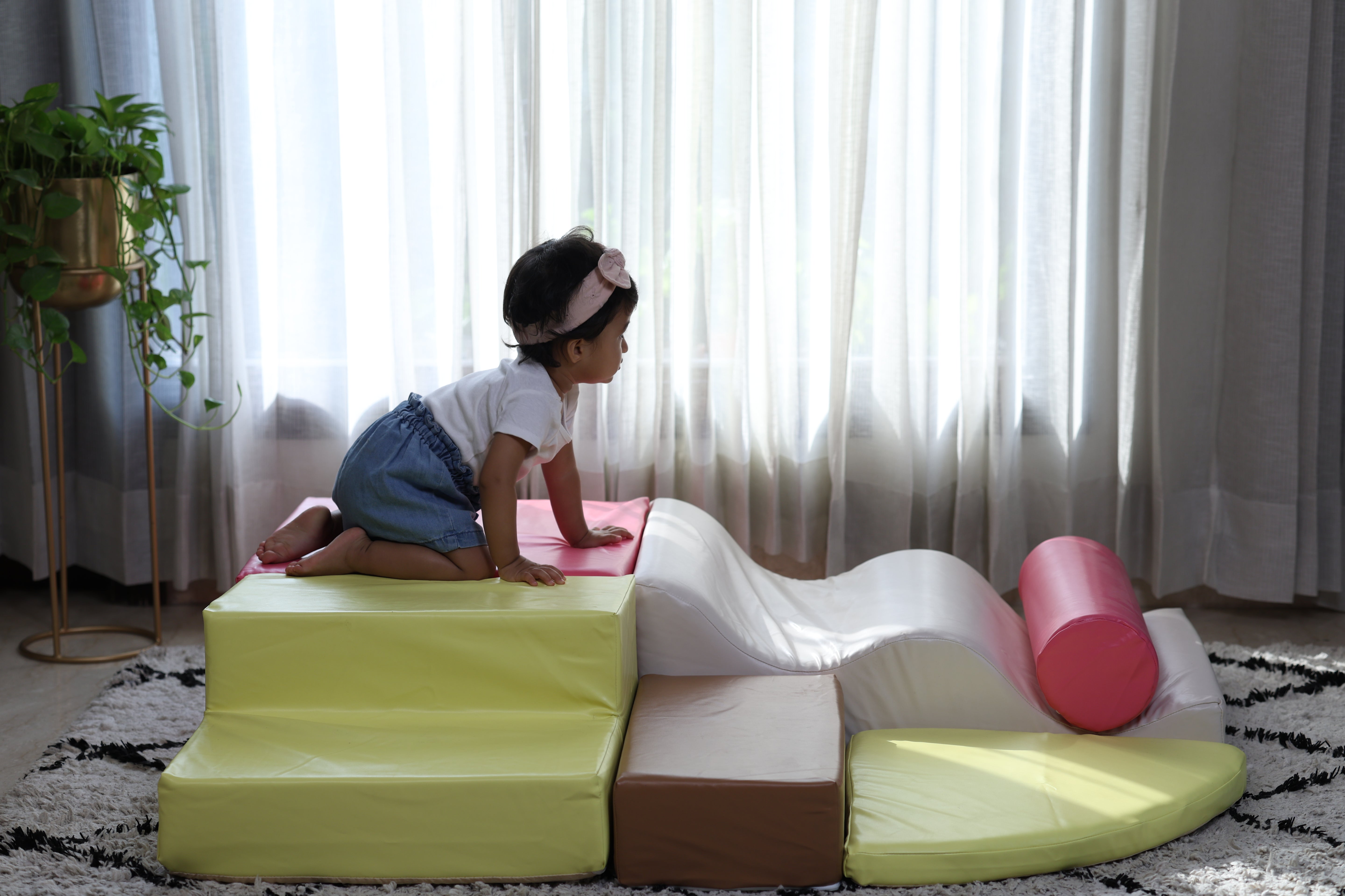 6-piece Fun and versatile Soft Play Set for Kids