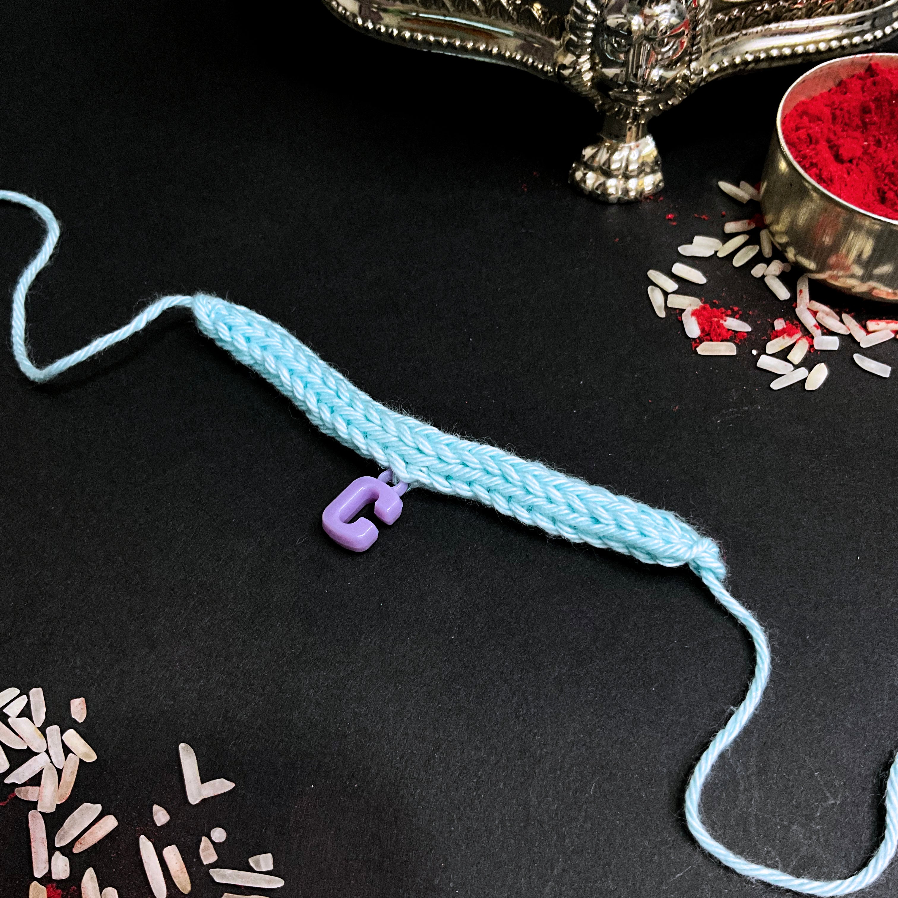 Personalised Baby Rakhi - 4 Colour Options