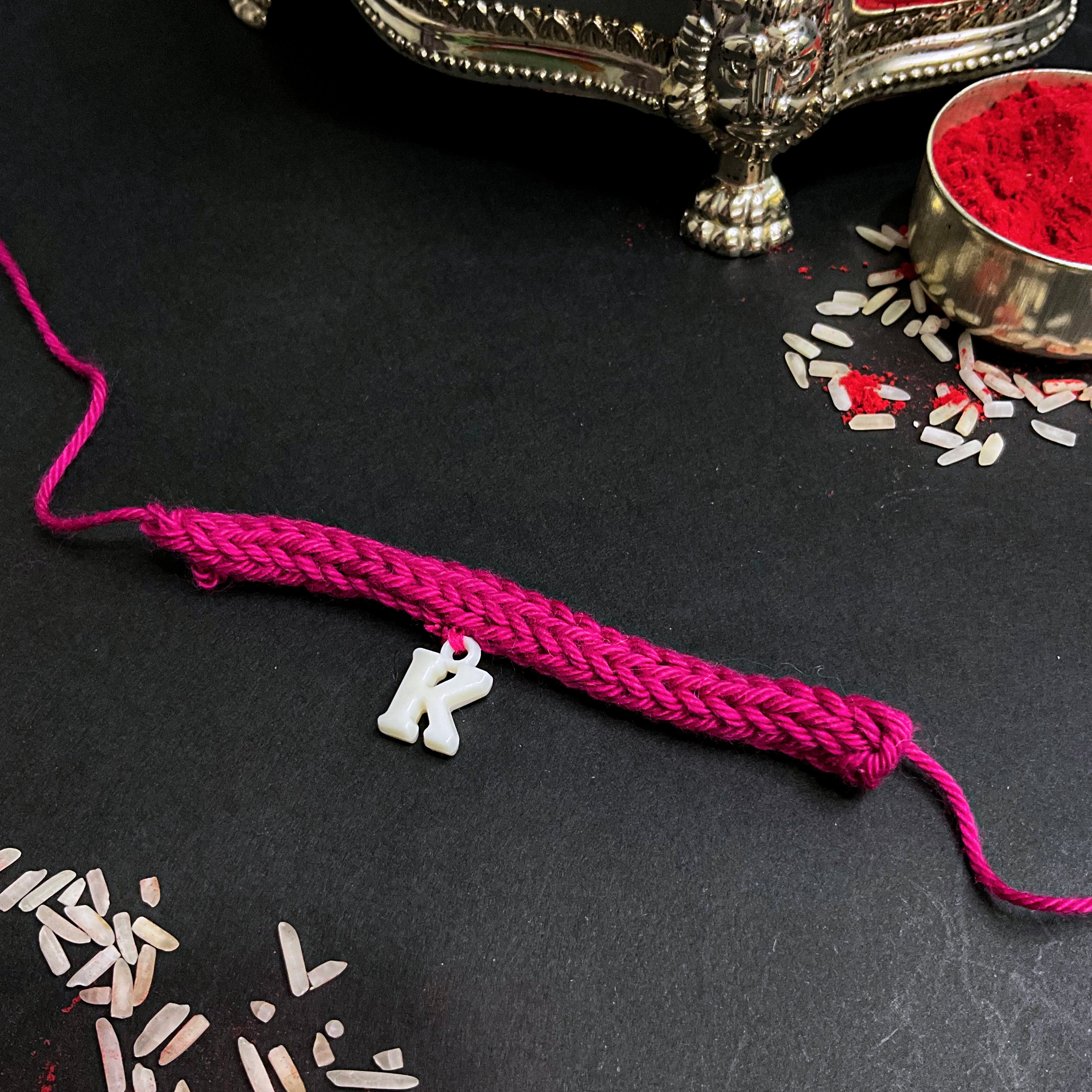 Personalised Baby Rakhi - 4 Colour Options