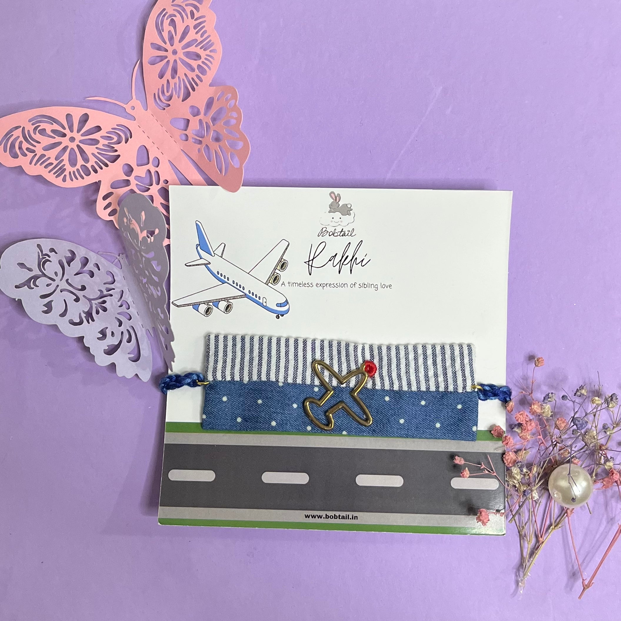 Winged Wanderlust - Airplane Rakhi