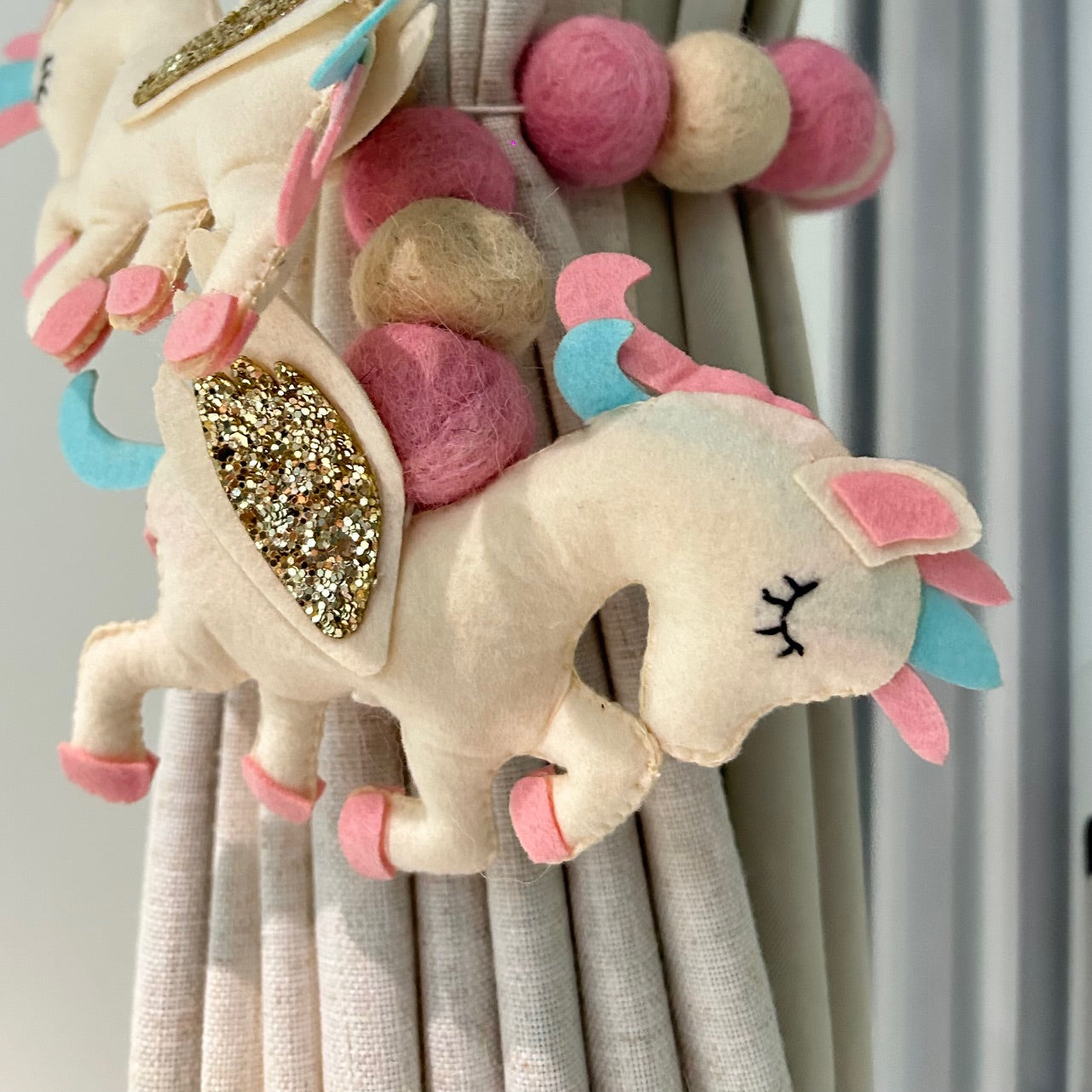 Enchanted Unicorn - Curtain Tie