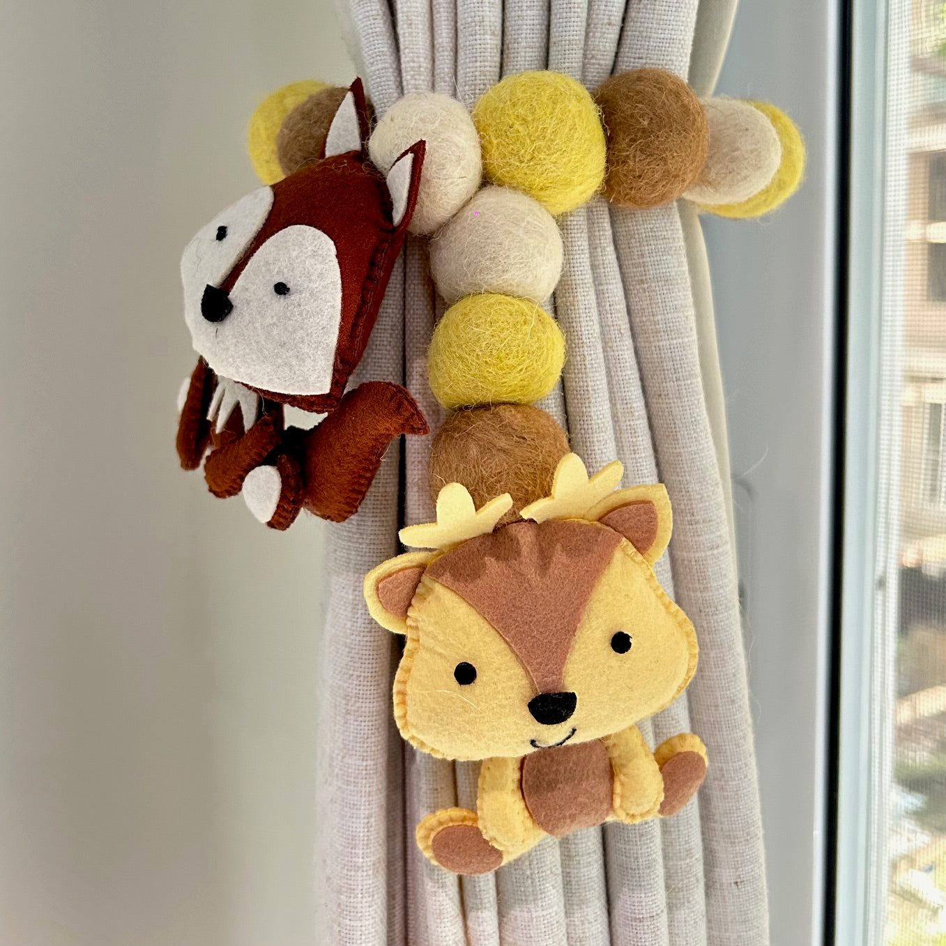 Forest Friends - Curtain Tie