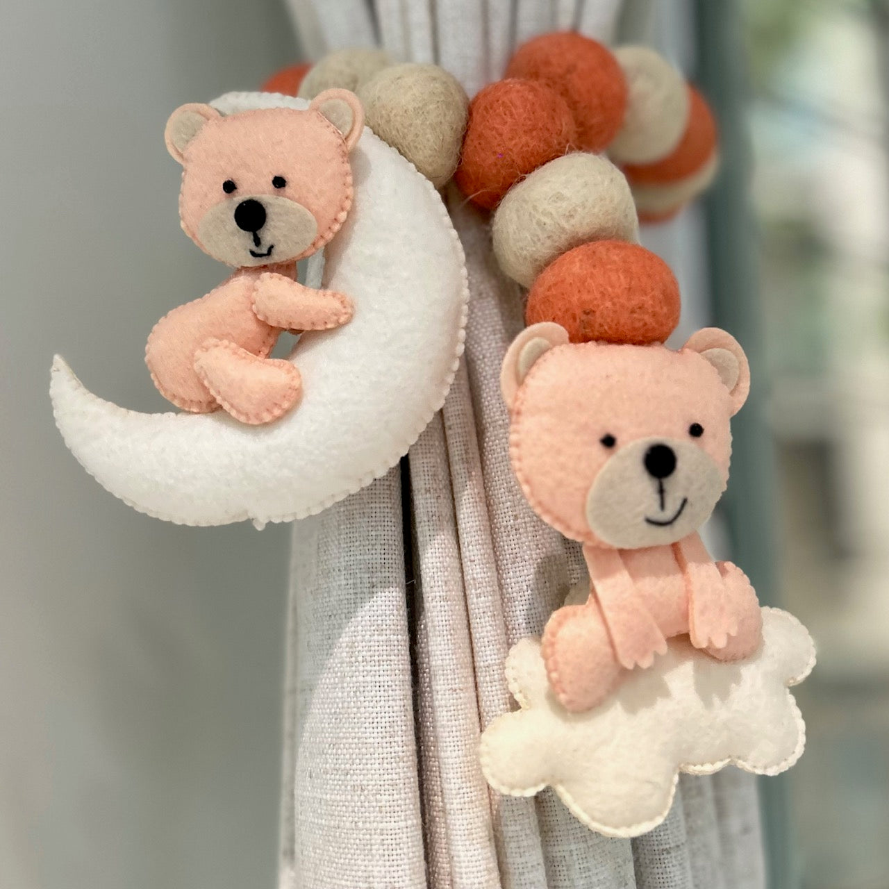 Teddy’s Celestial Journey - Curtain Tie