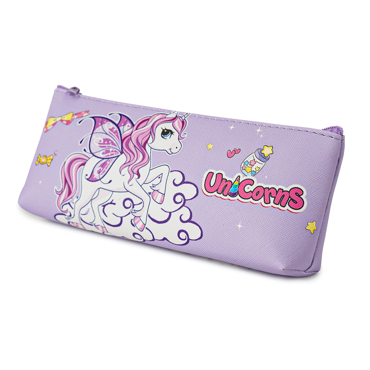 Pencil Box Zipper Pouches - Unicorn