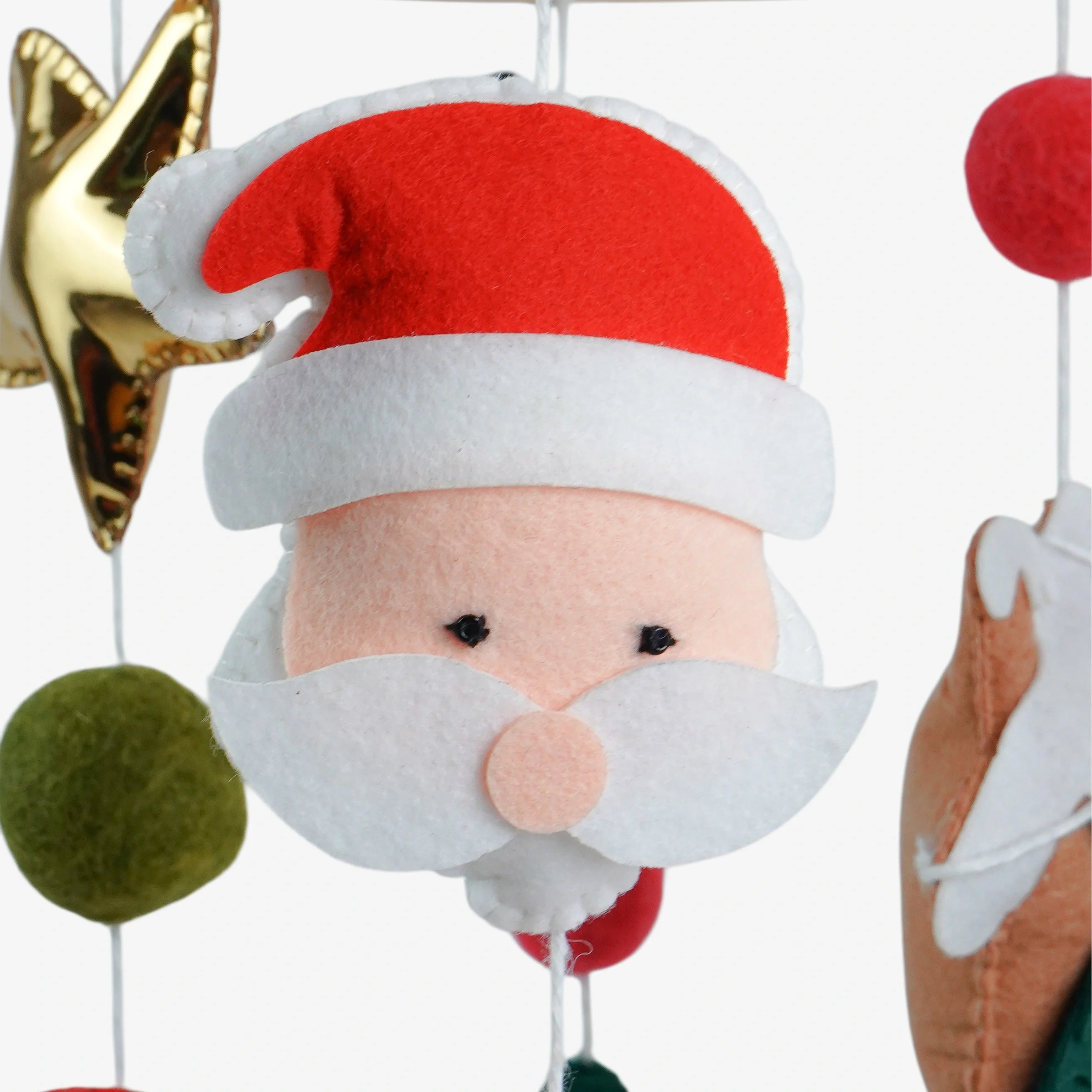 Santa's Sleepy Village - Cot / Crib Mobile
