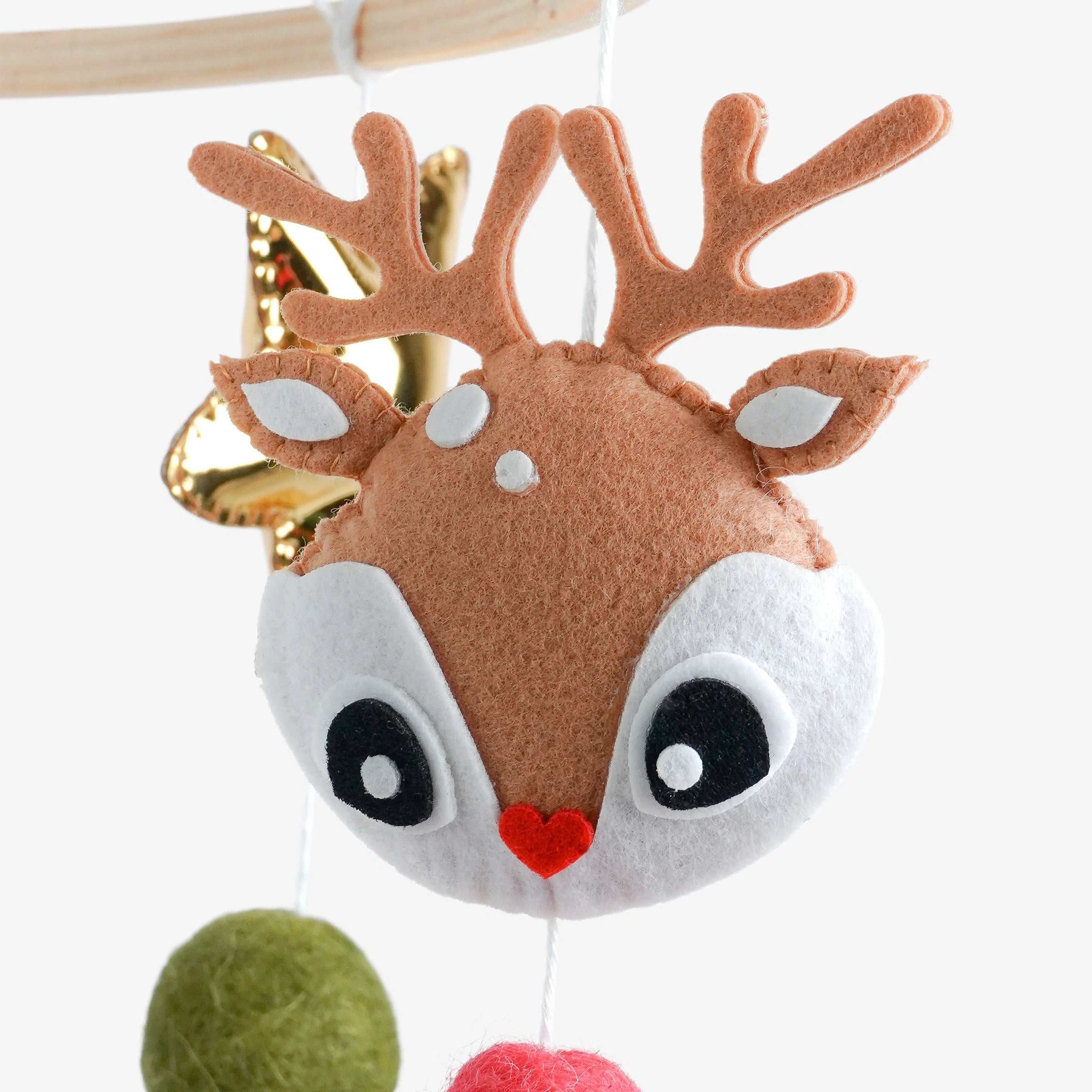 Santa's Sleepy Village - Cot / Crib Mobile