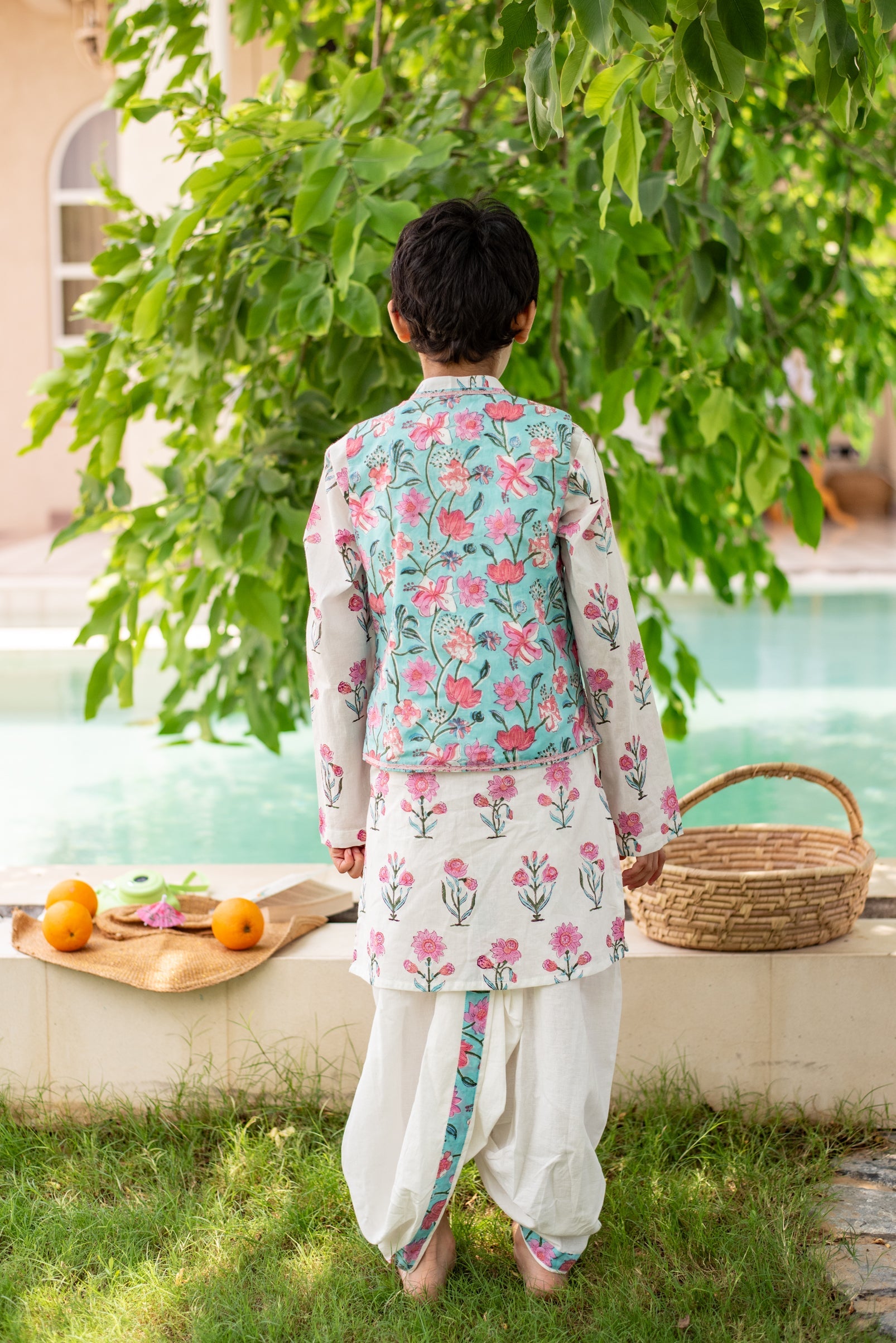 Firozi Kurta Set