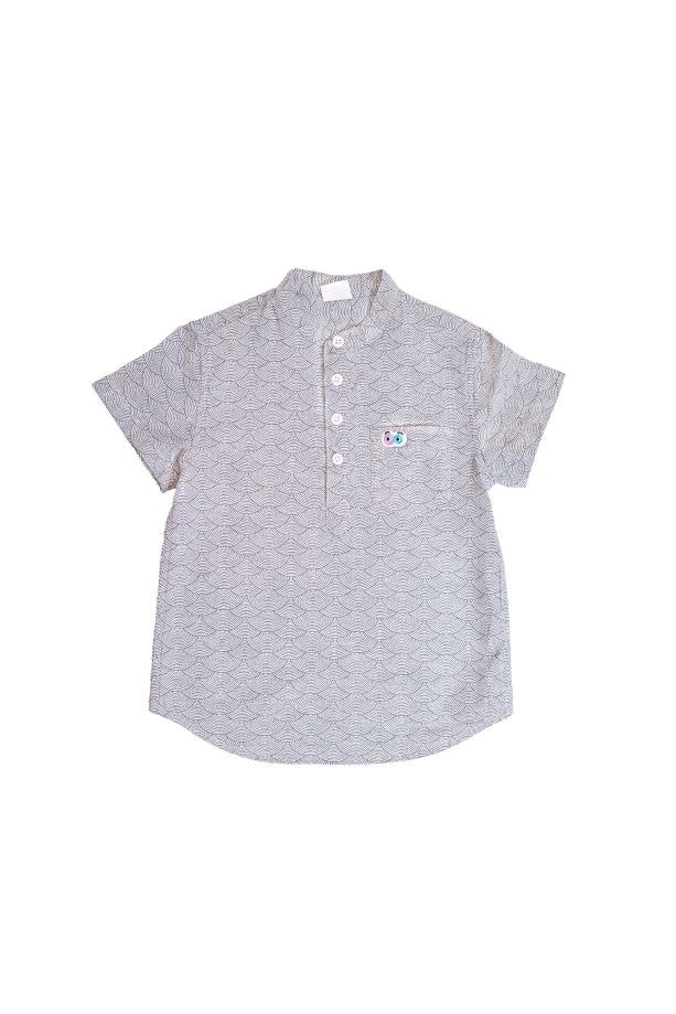 Boys Aqua Shirt