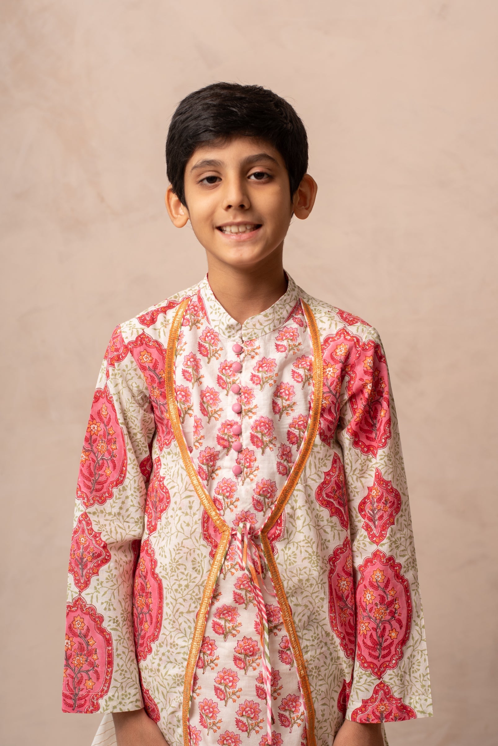 Jharokha Angrakha Kurta Set