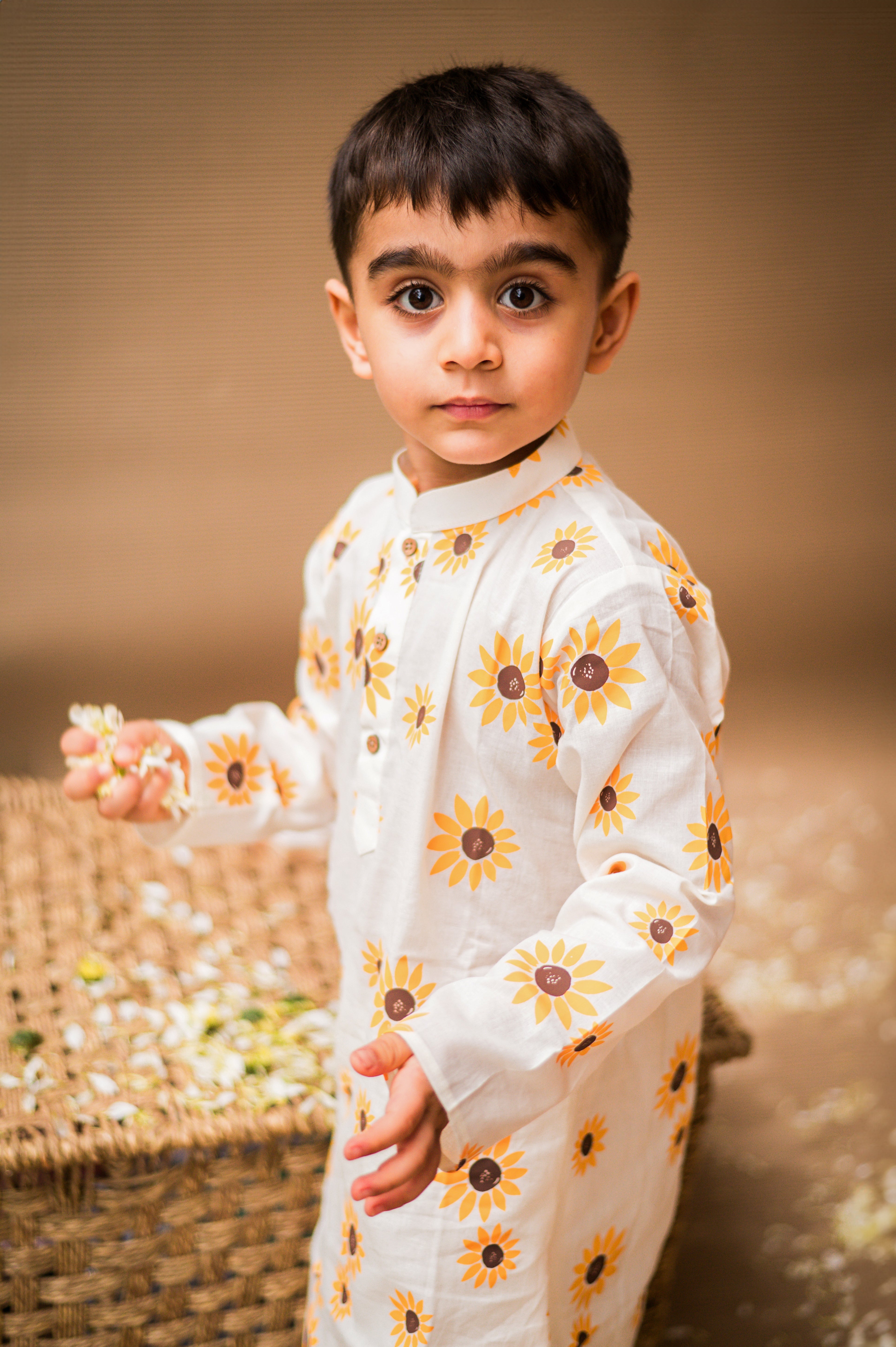 Lane of Dreams (Cream)- Ethnic Wear boys