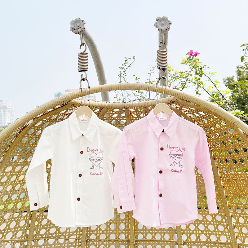 Daddy's Love —– Personalized Formal Shirt