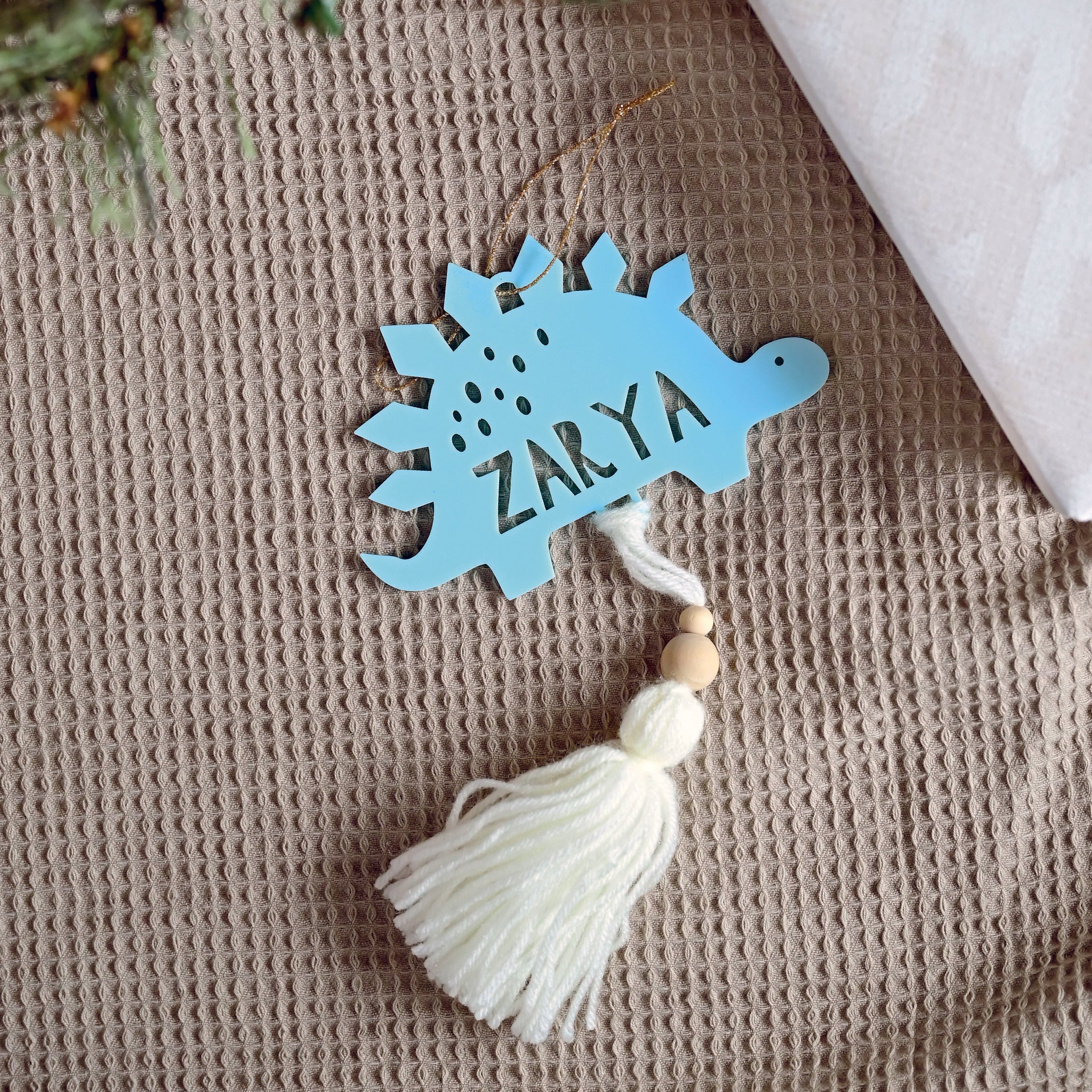 Tassel Ornament - Dinosaur
