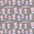 Personalised Gift Wrapping Paper -Donut Delight