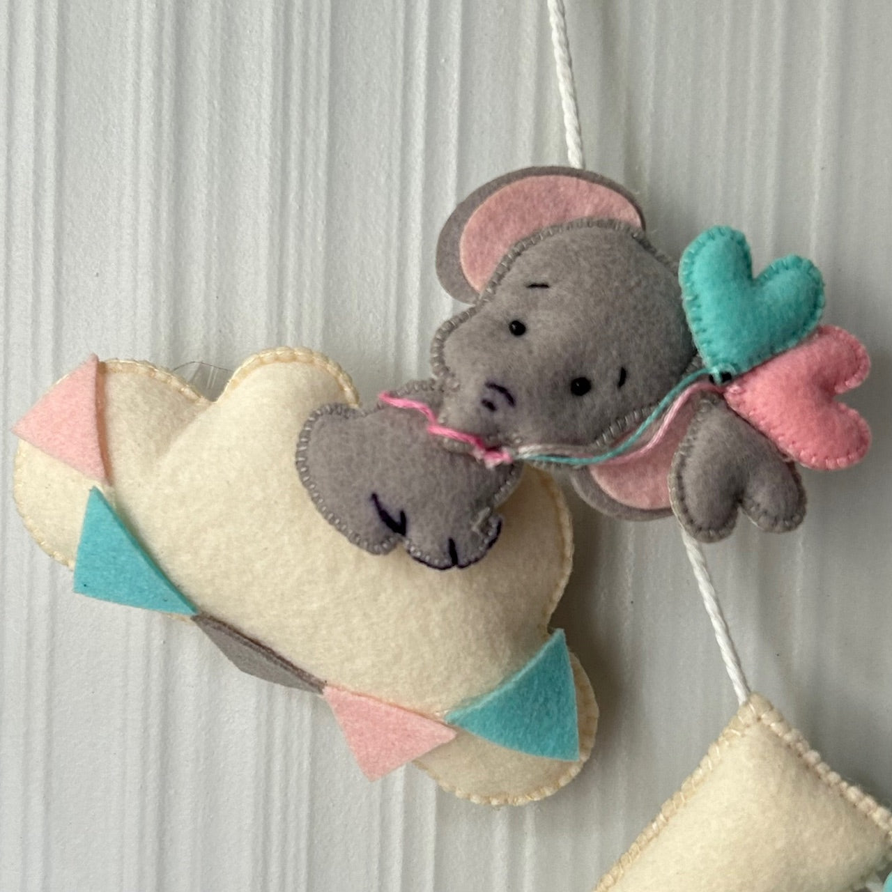 Elephant Rainbow Name Bunting/Garland