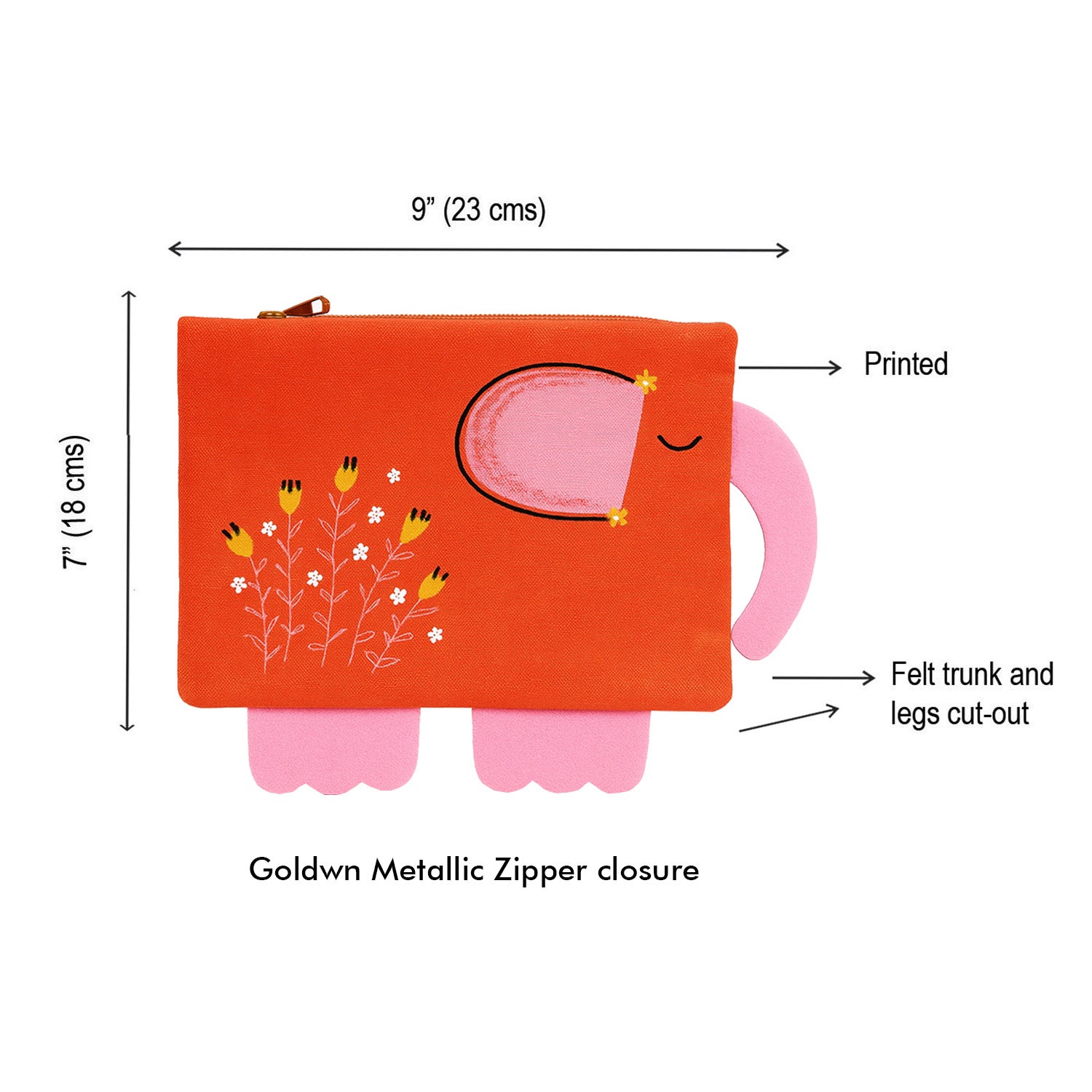 Ella The  Elephant Pouch