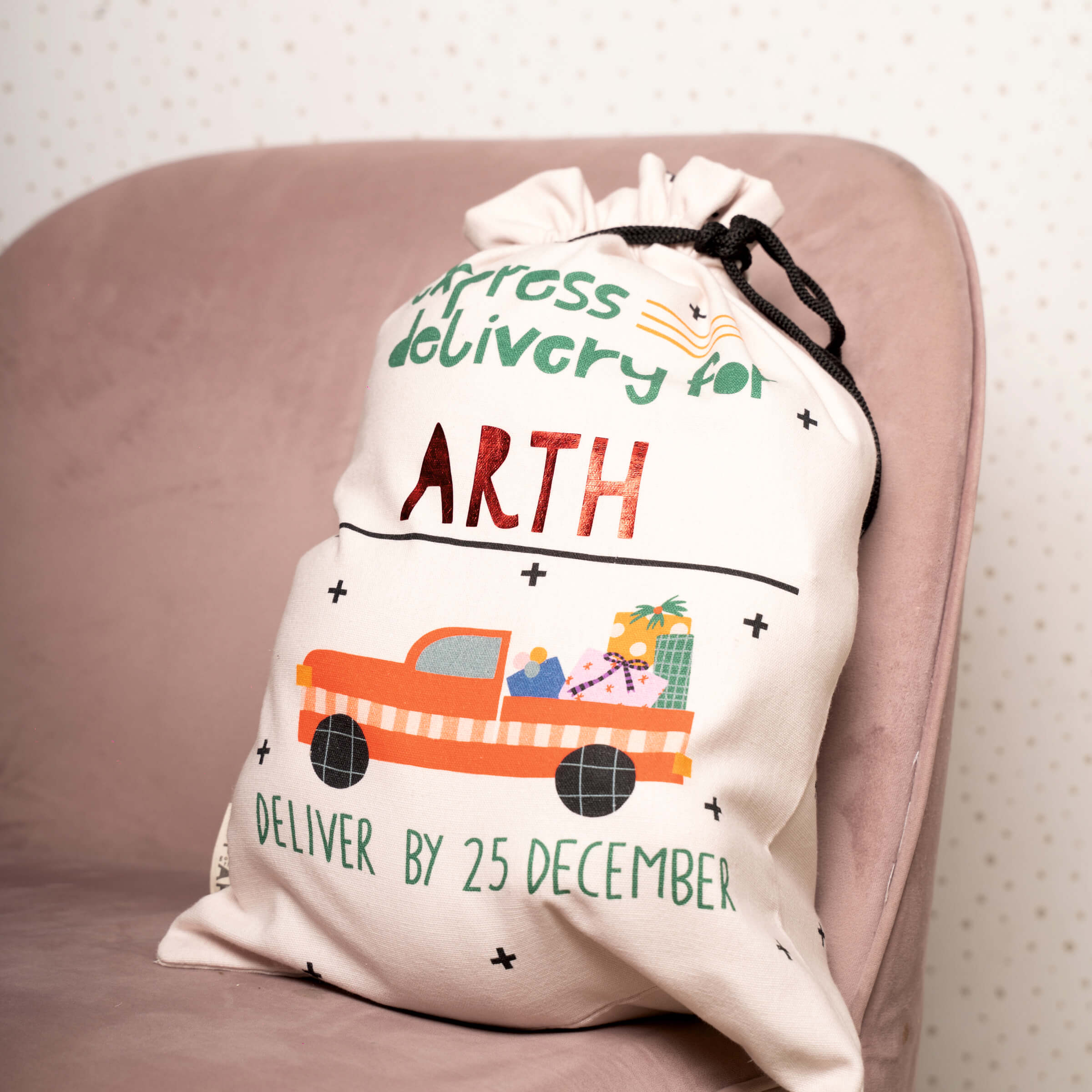 Personalised Sack - Express Delivery