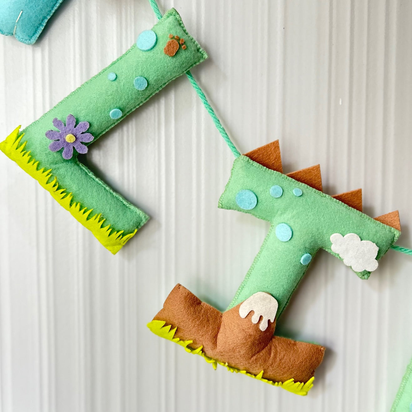 Fabio The Dinosaur Name Bunting/Garland