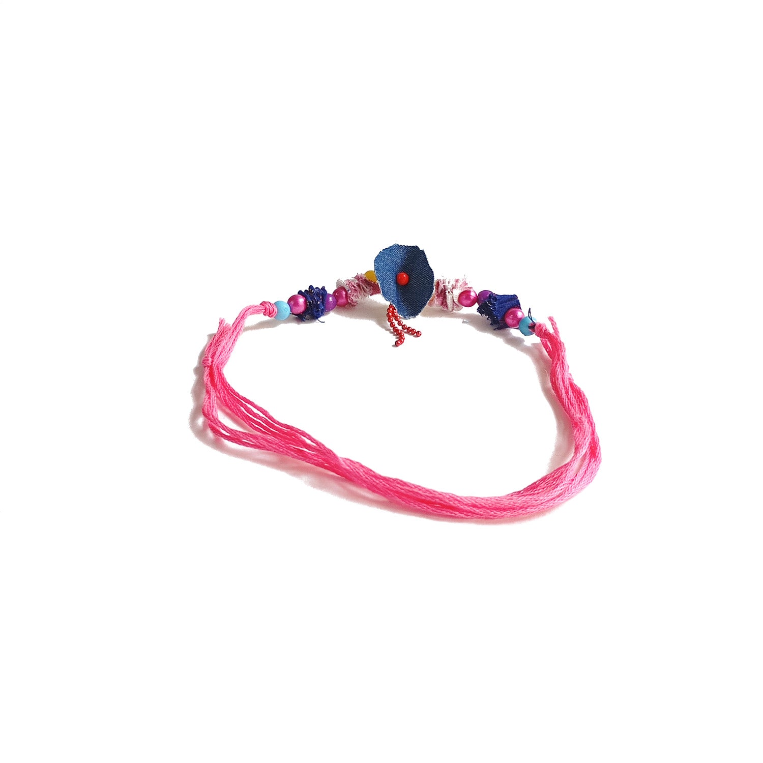 Denim Fabric Rakhi