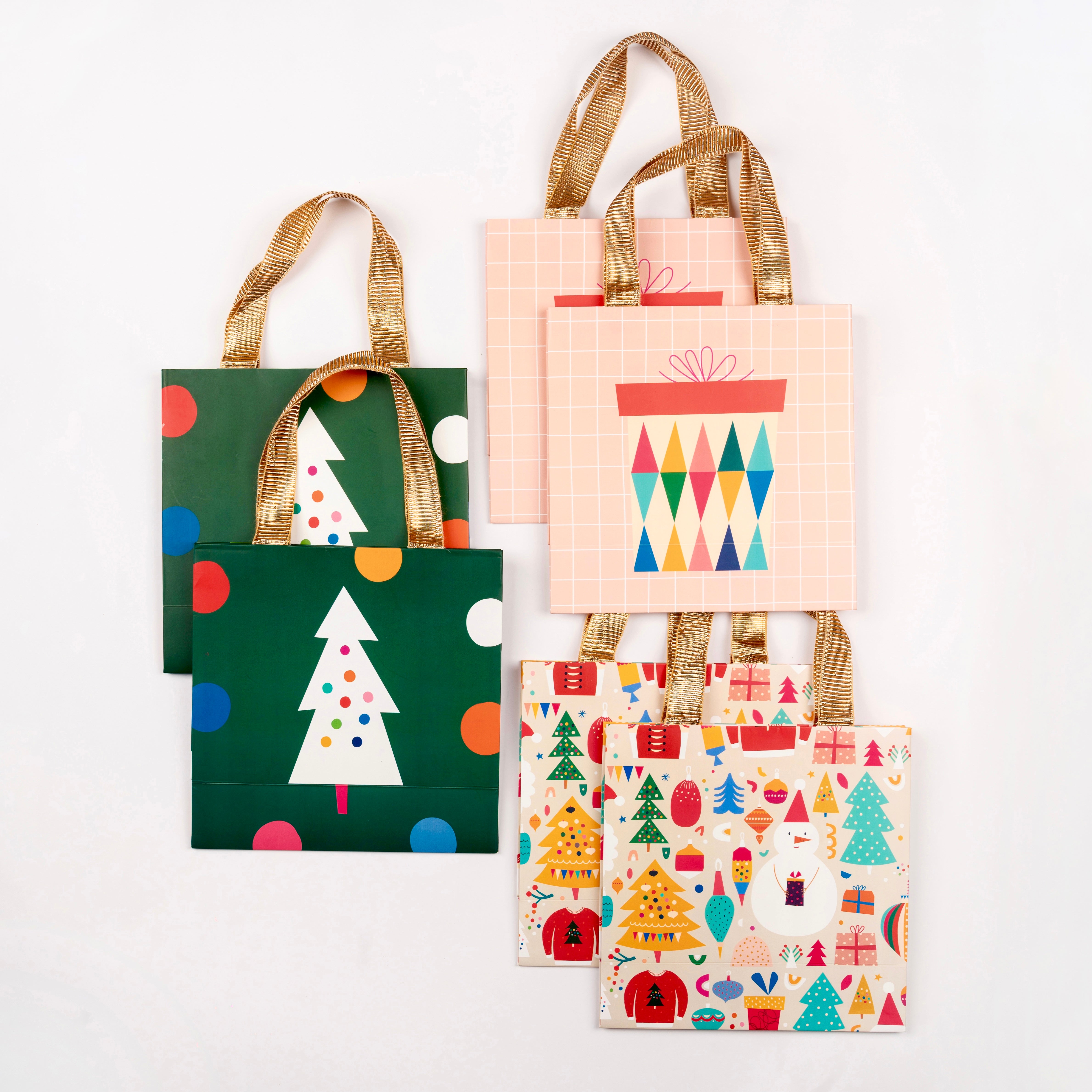 Set of 6 Gift Bags | Festive Fun