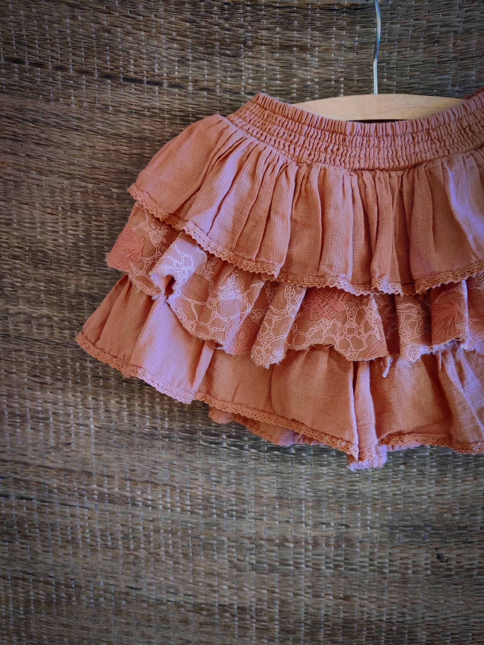 Flutter Skort | Blush - Totdot