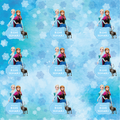 Personalised Gift Wrapping Paper -  Frozen Radiance
