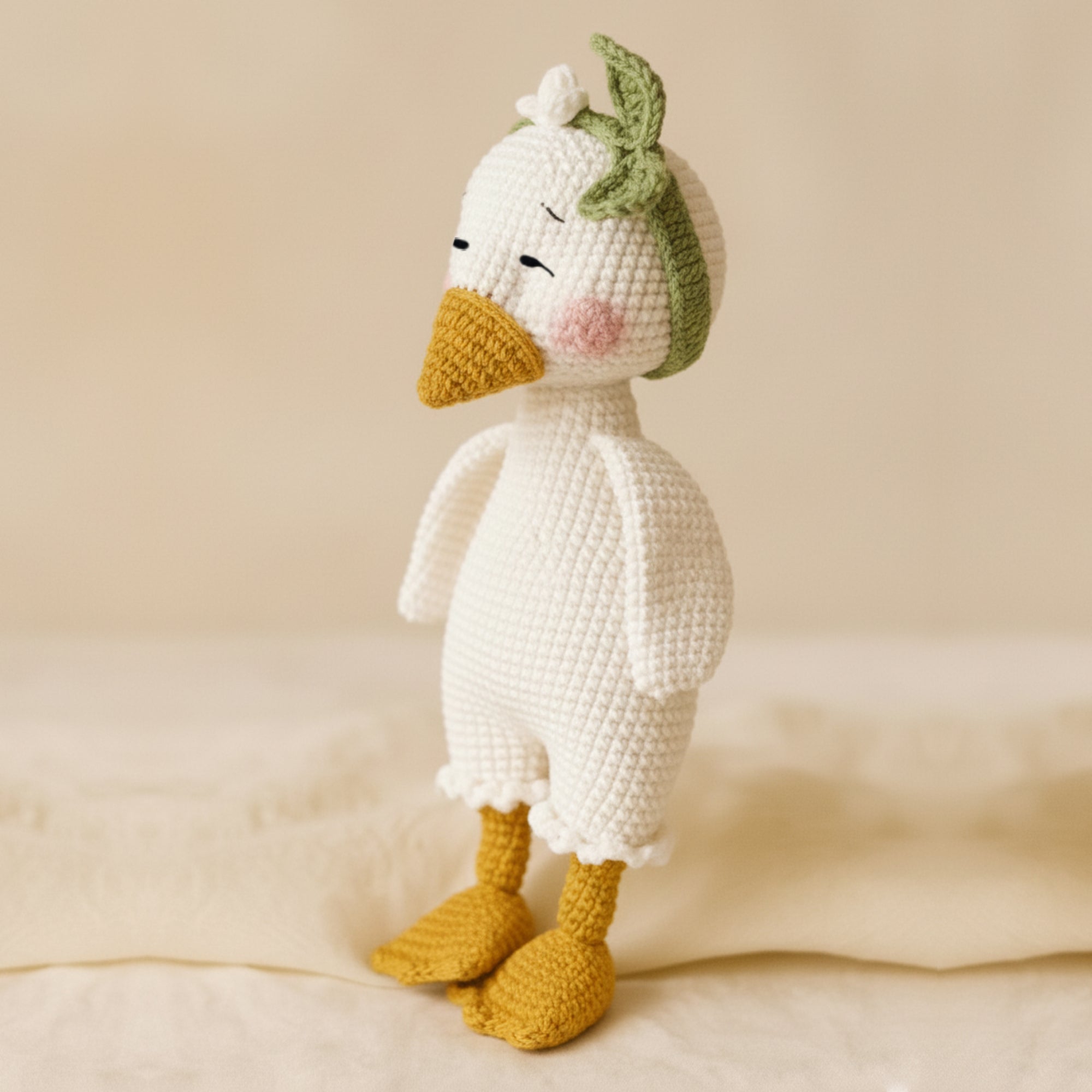 Goose Crochet Toy