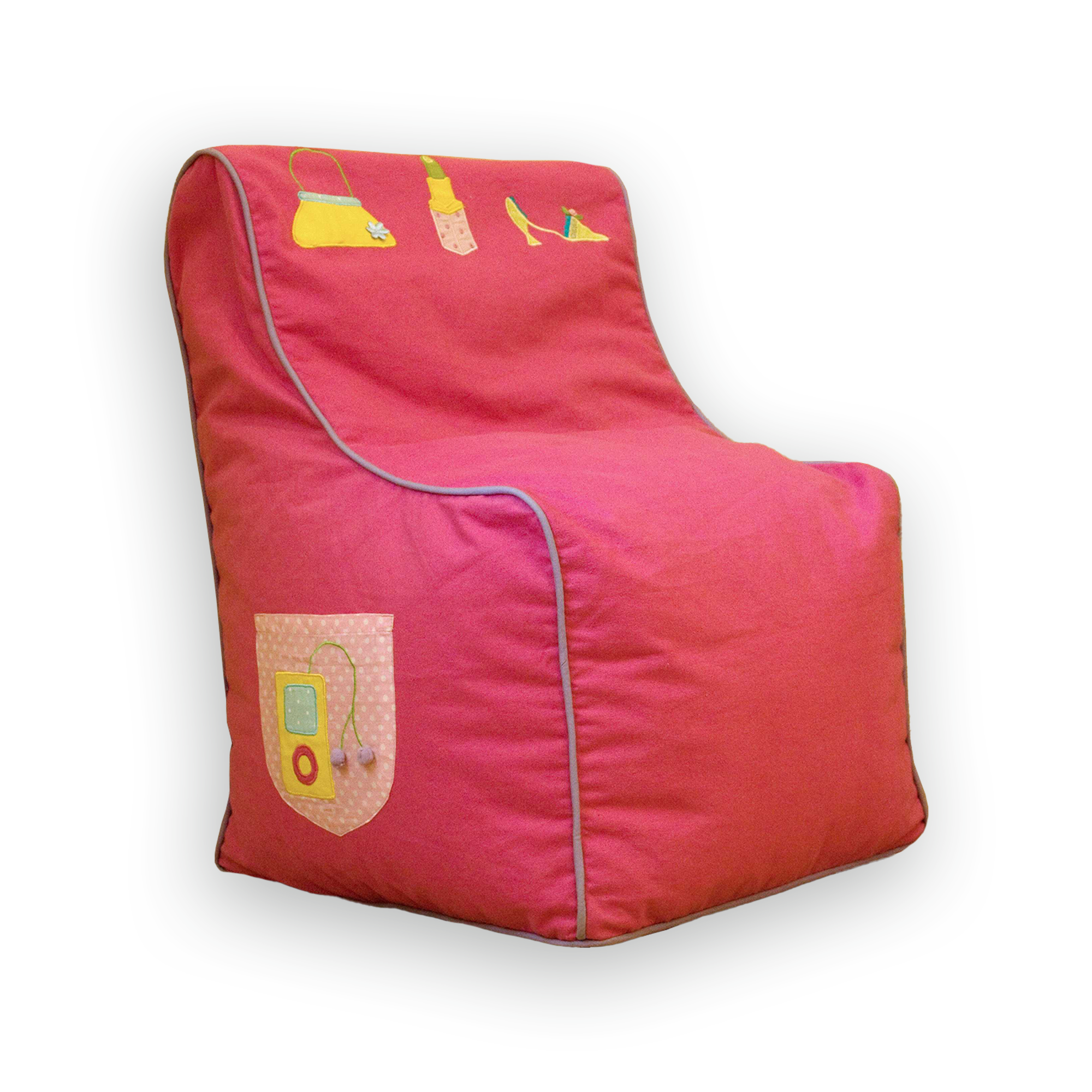 Girls Wanna Have Fun - Pink - Bean Chair Bag Wa