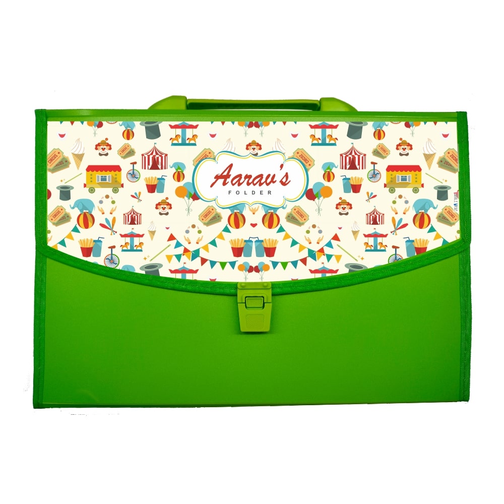 Green Folder - Circus