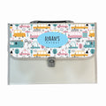 Personalised Grey Folder - Flashy Fun Cars