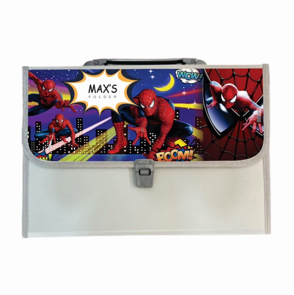 Grey Folder - Spider Man's Web