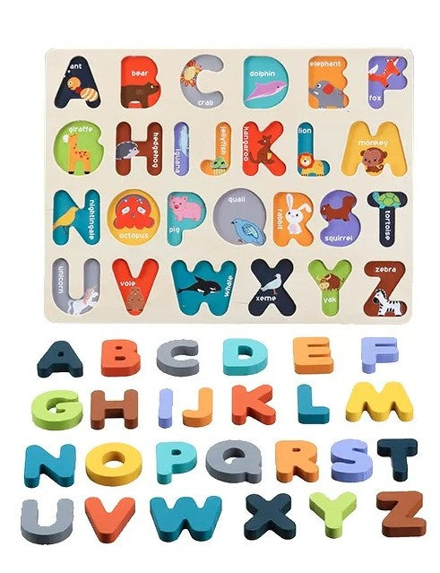 Chunky Alphabet Board