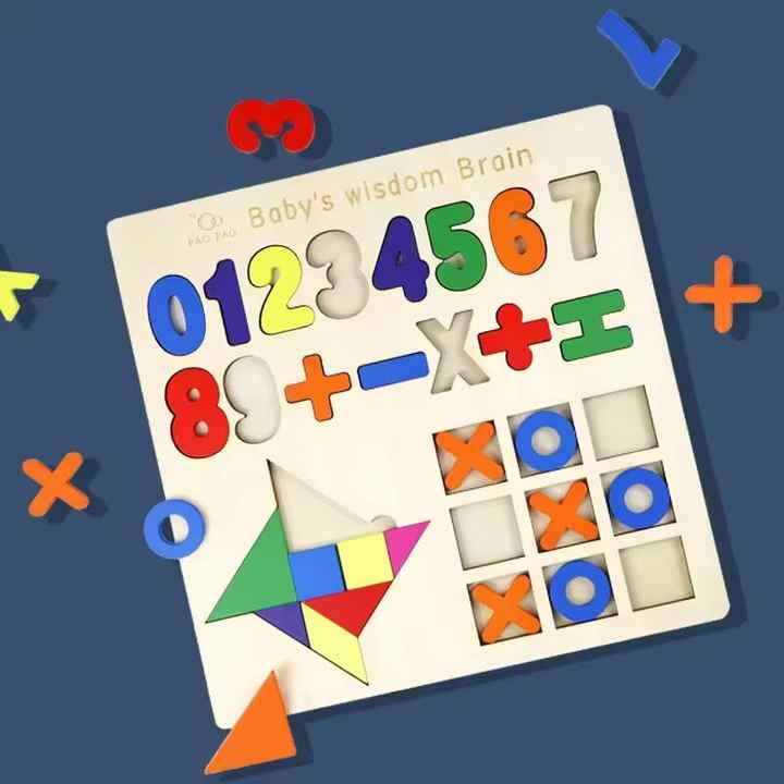 Number With Shape Puzzle