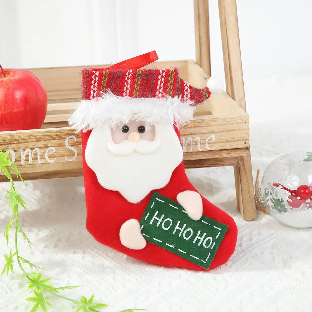 Ho Ho Ho Surprise! Mini Stocking - Santa