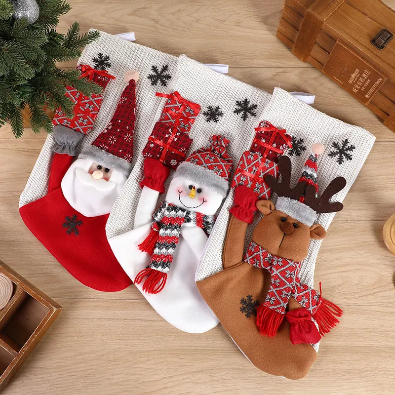 Surprise Wishes Stockings - Santa