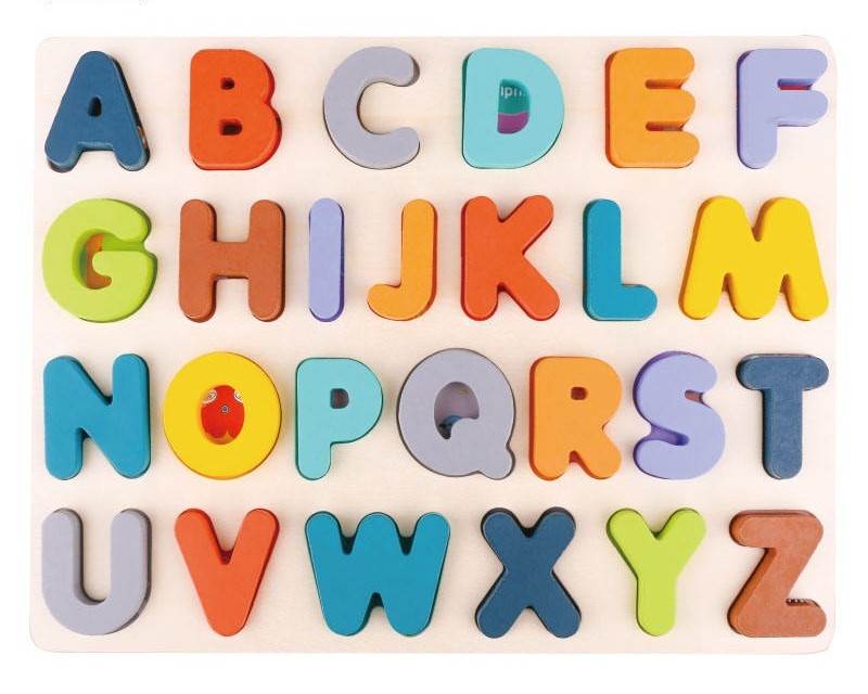 Chunky Alphabet Board