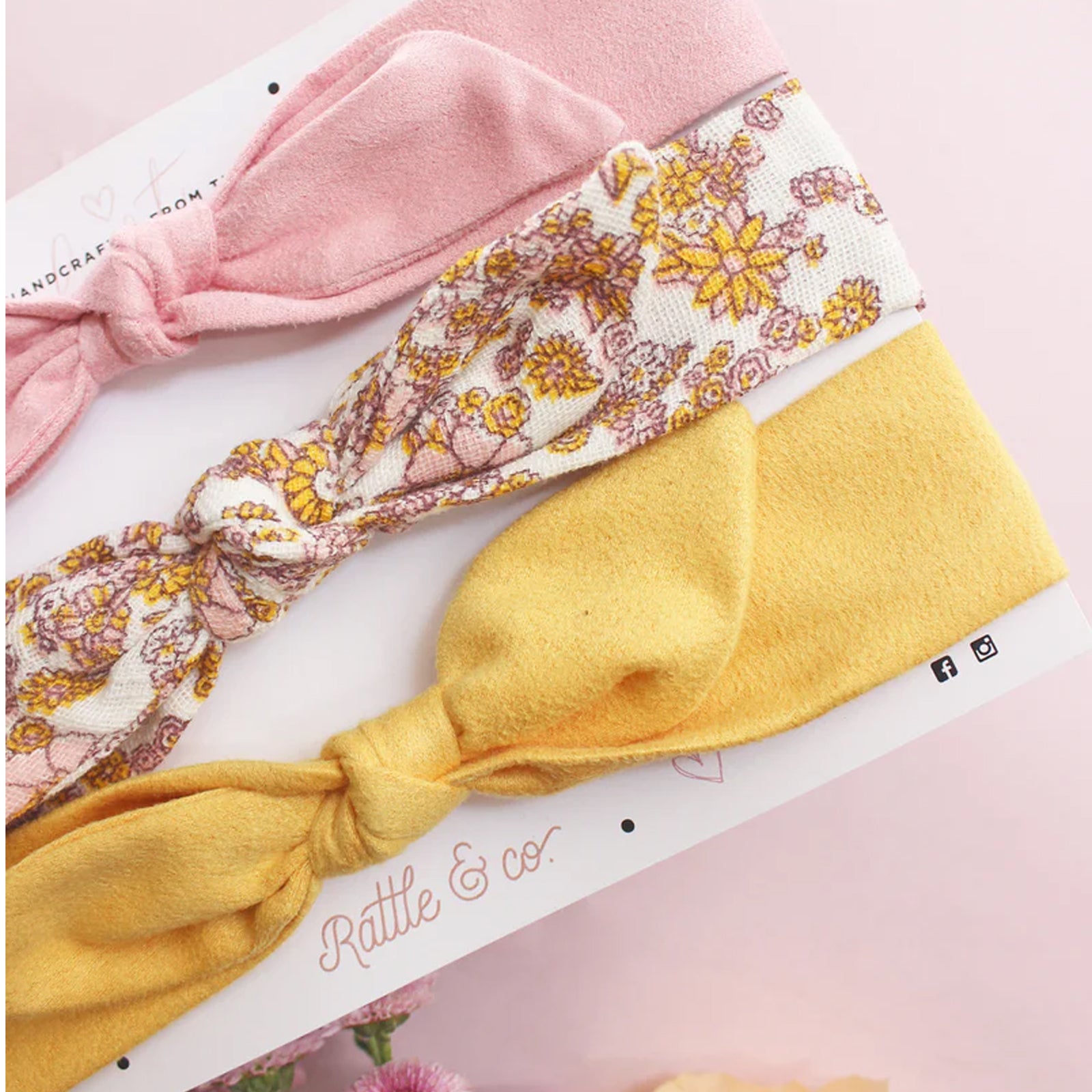 Sunny Days - Set of 3 Headbands