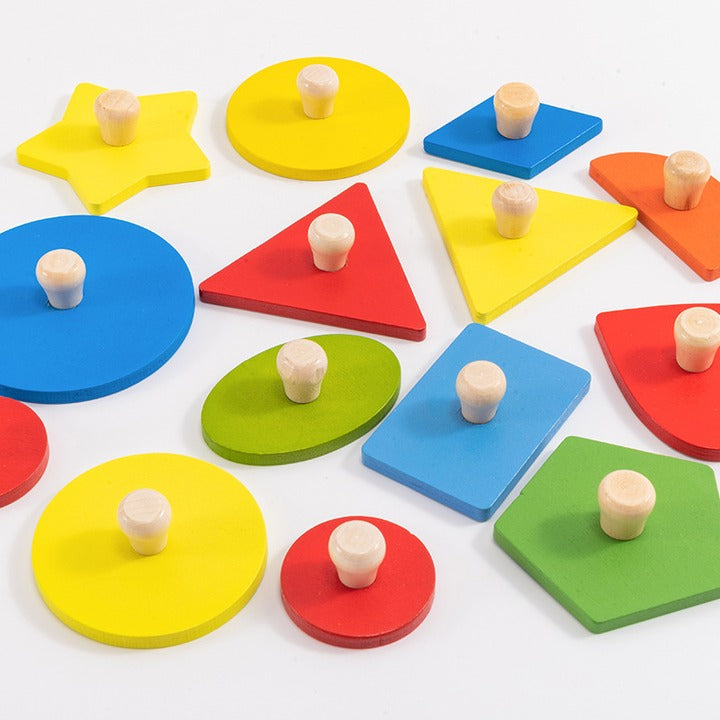 Twelve Shape Knob Puzzle