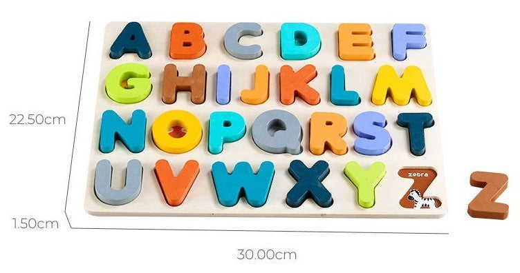 Chunky Alphabet Board