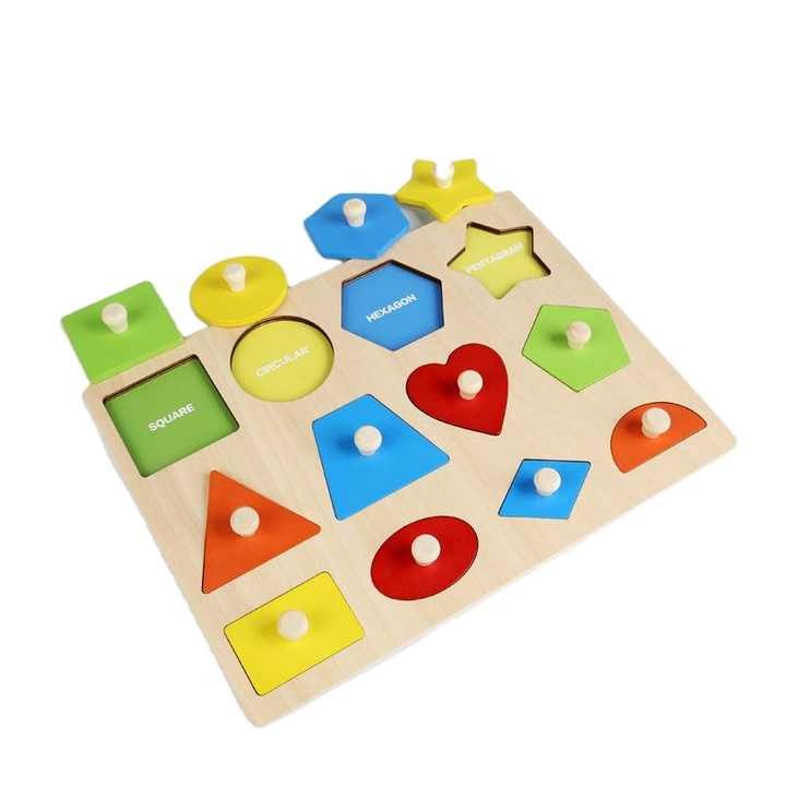 Twelve Shape Knob Puzzle