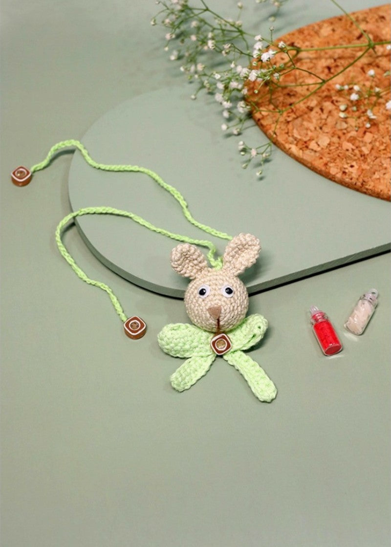 Hunny Bunny handmade crochet rakhi by Haute By Hand – Raksha Bandhan gift India